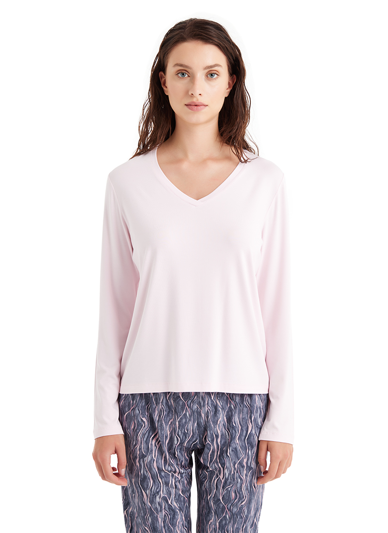 Kadın Pijama Takımı 60497 - Pembe - 3