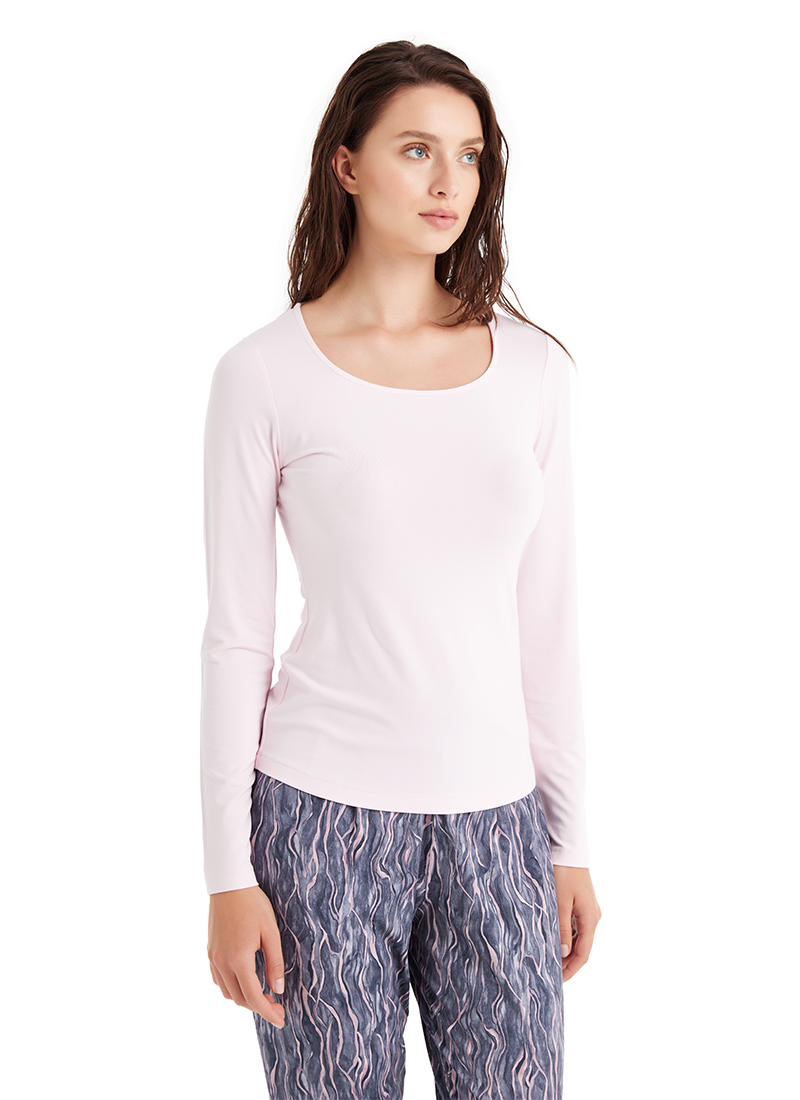 Kadın Pijama Takımı 60498 - Pembe - 4