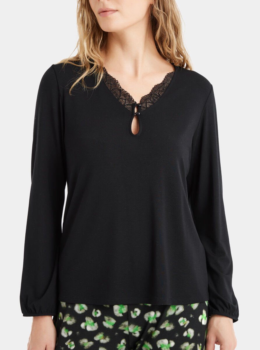 Kadın Pijama Takımı 60507 - Siyah - Blackspade (1)