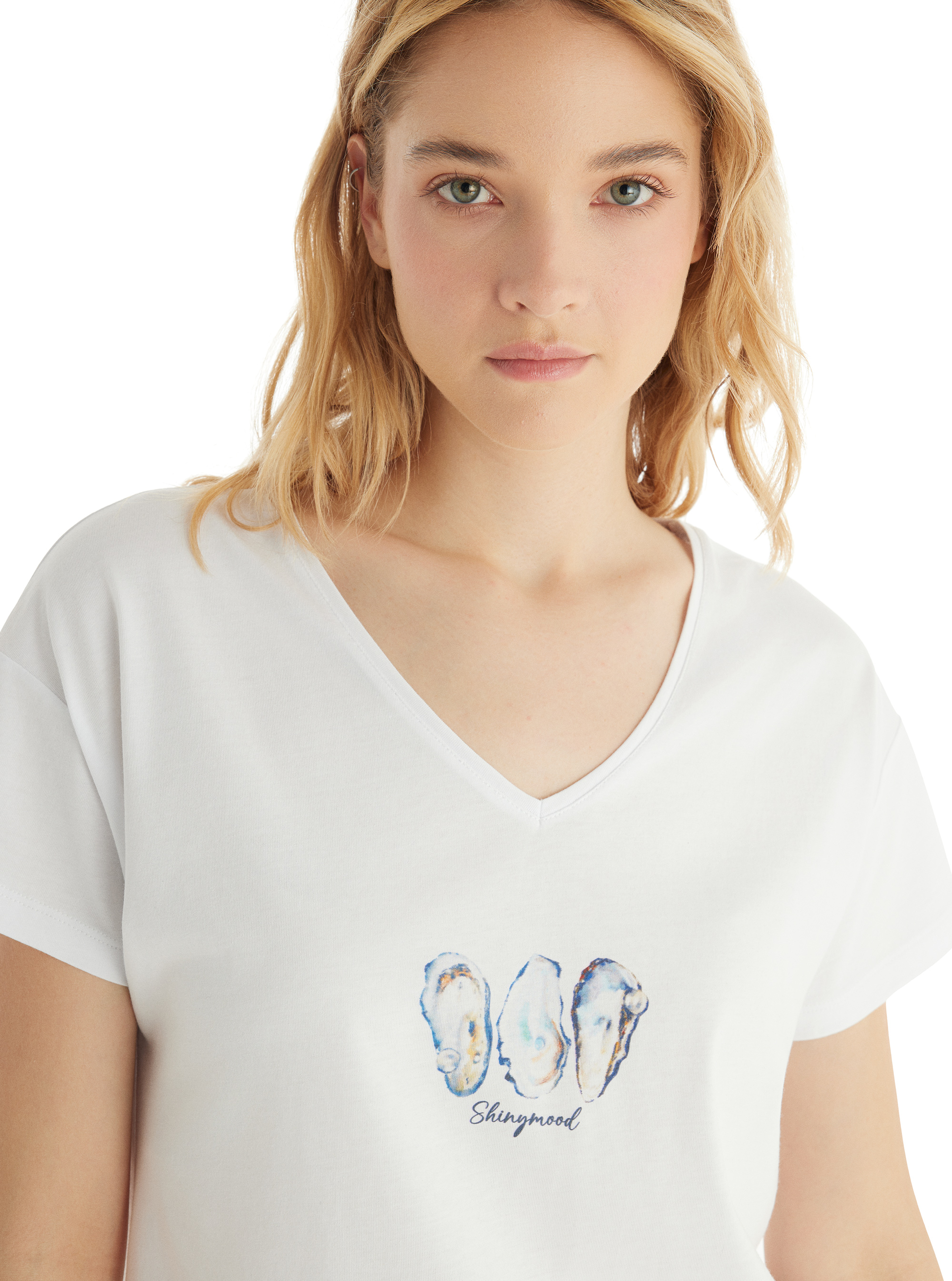 Kadın Pijama Takımı 60543 - Beyaz - 5