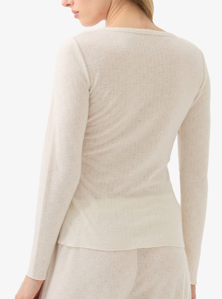 Kadın Pijama Üstü 51934 - Beyaz - 4