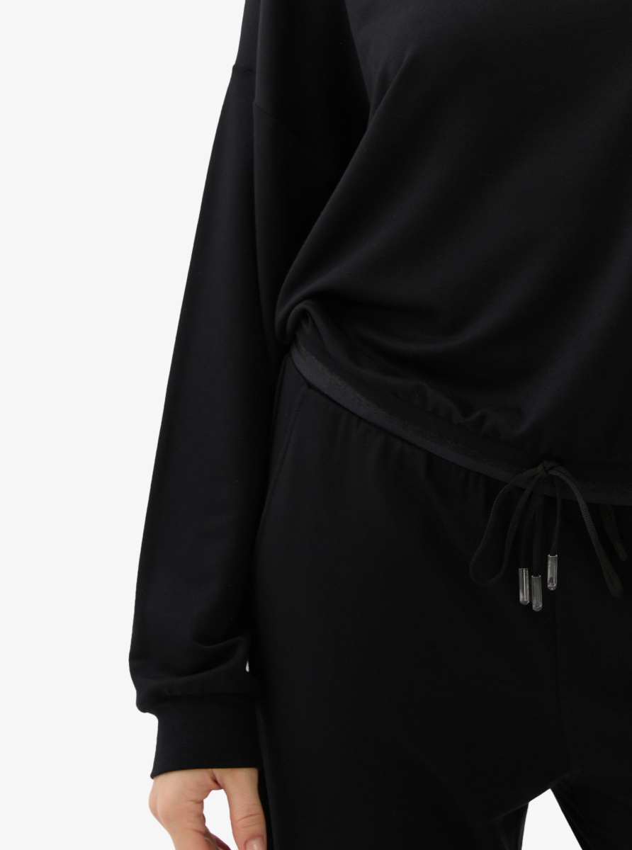 Kadın Pijama Üstü 51956 - Siyah - 3