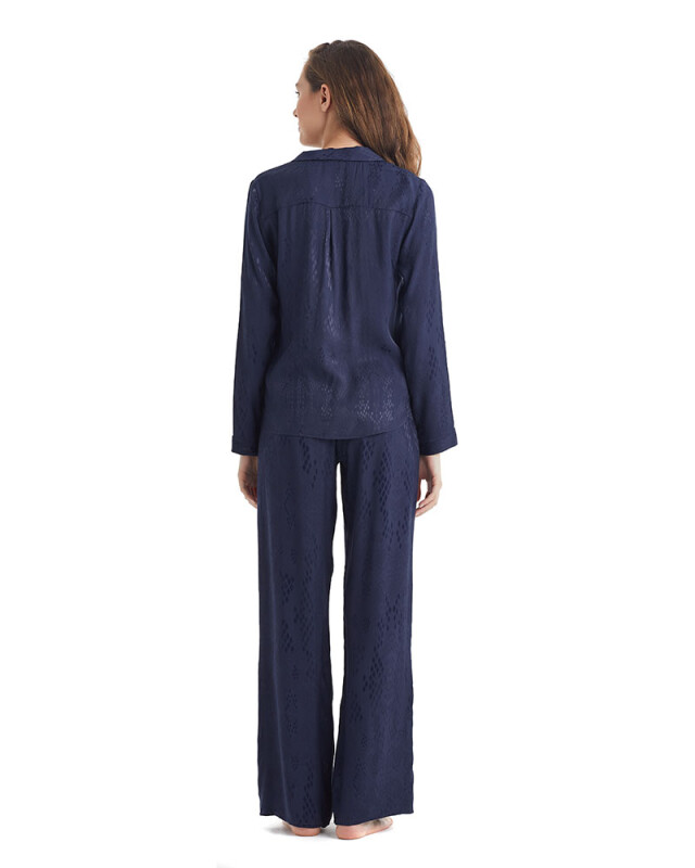 Kadın Pijama Üstü 60303 - Lacivert - 4