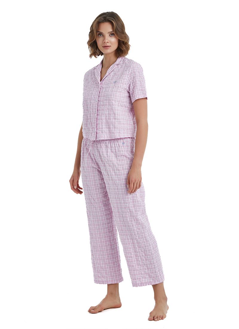 Kadın Pijama Üstü 60410 - Pembe - 2