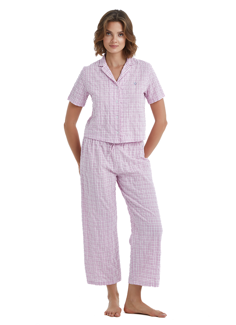 Kadın Pijama Üstü 60410 - Pembe - 4