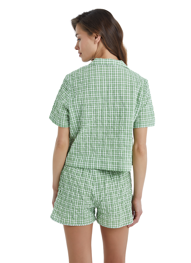 Kadın Pijama Üstü 60410 - Yeşil - Blackspade (1)