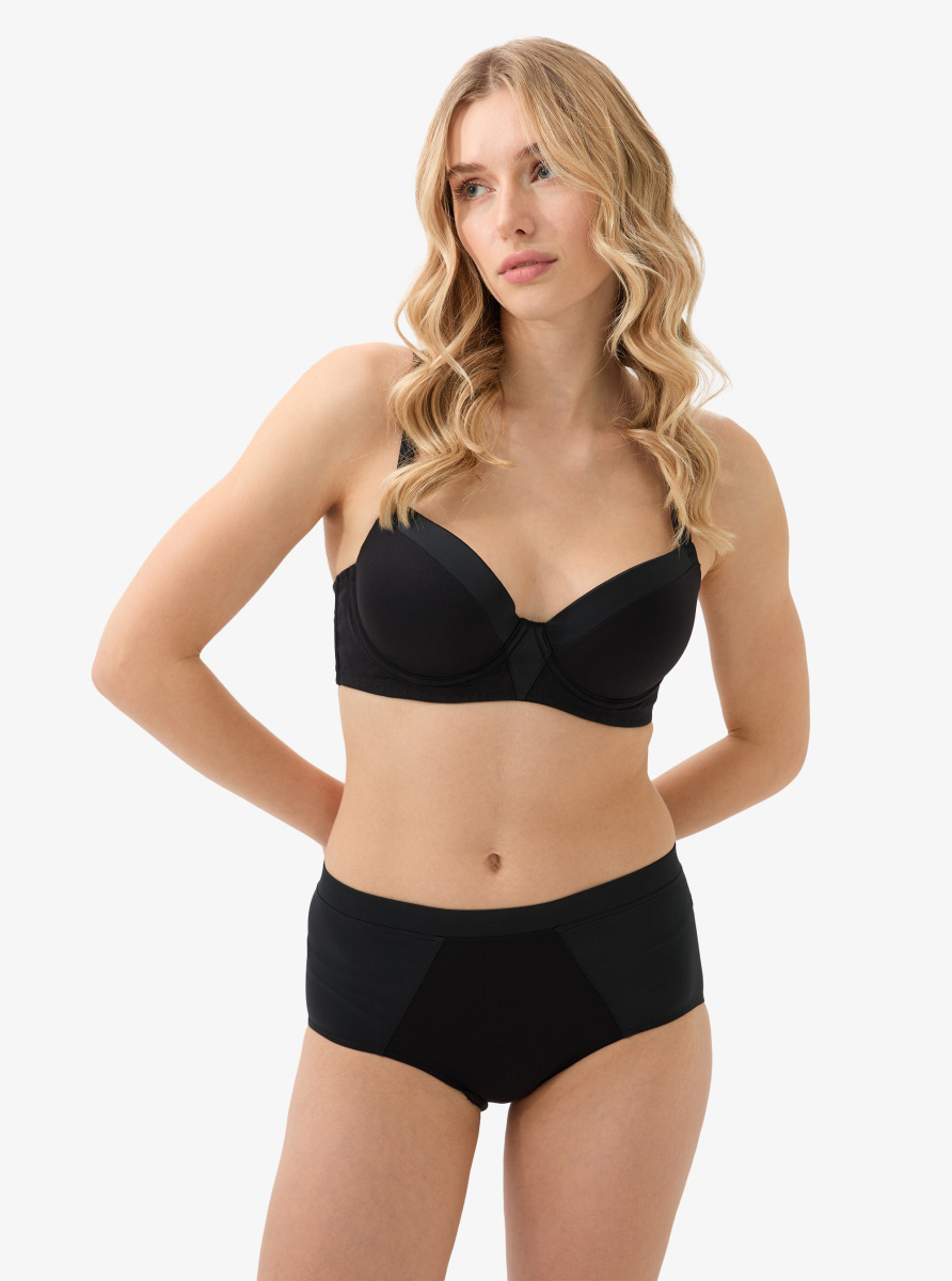 Kadın Push-up Sütyen 51906 - Siyah - Blackspade