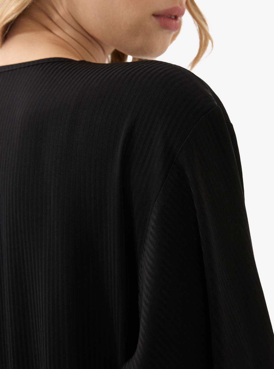 Kadın Sabahlık 51908 - Siyah - 4