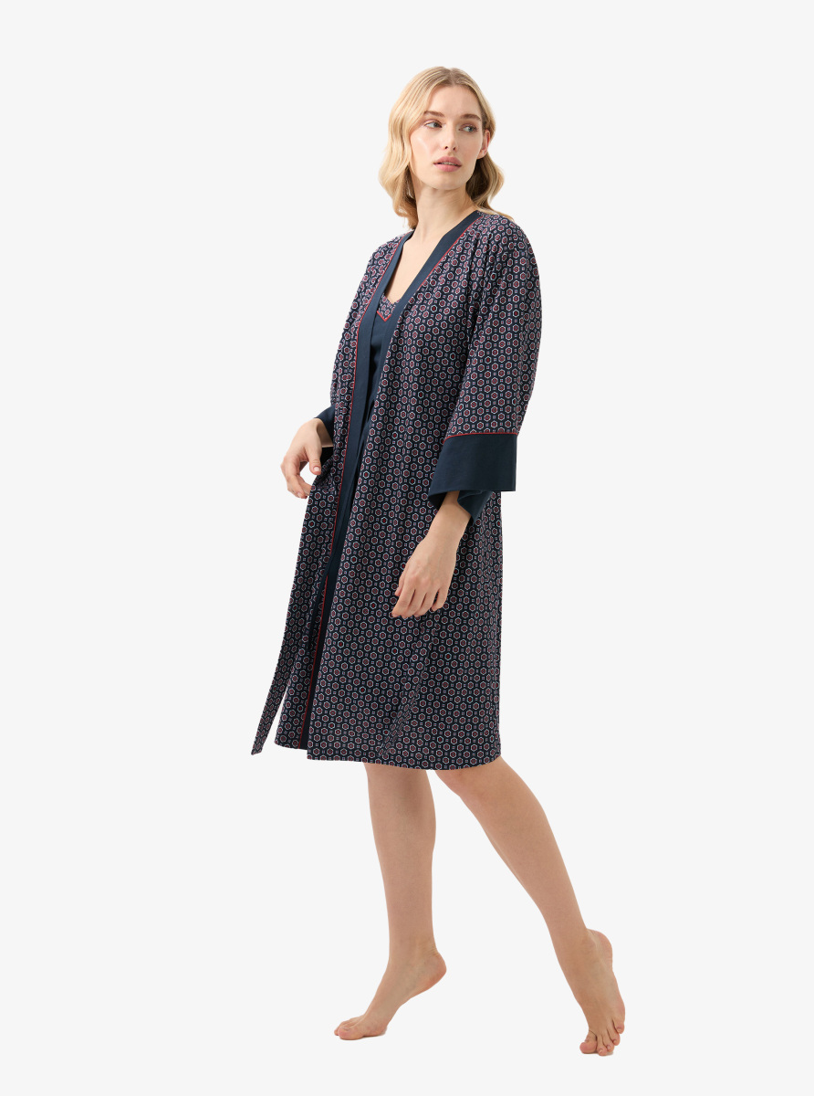 Kadın Sabahlık 51911 - Desenli - 2