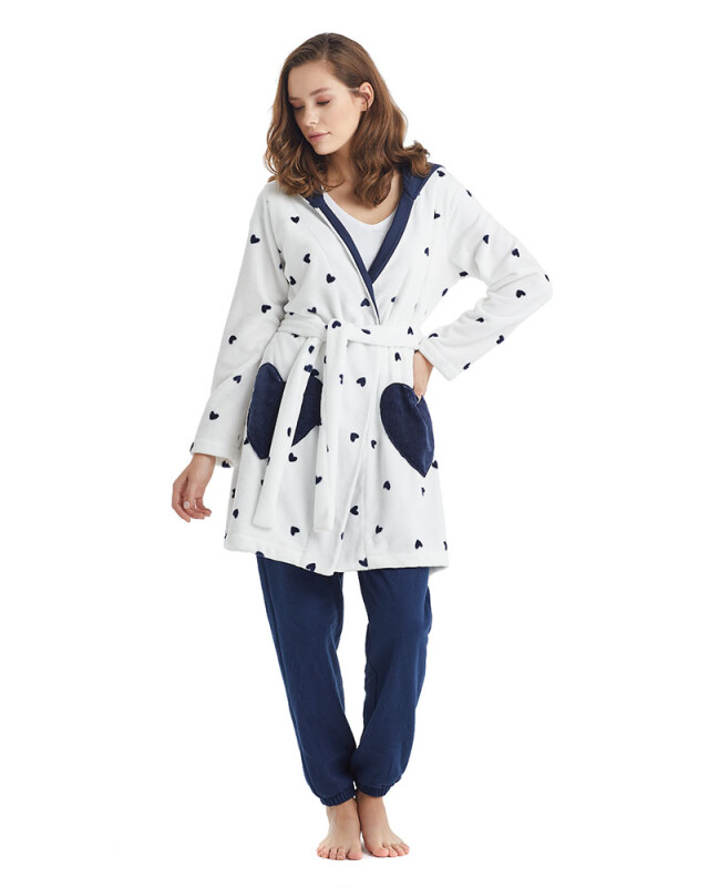 Kadın Sabahlık 60332 - Desenli - 1