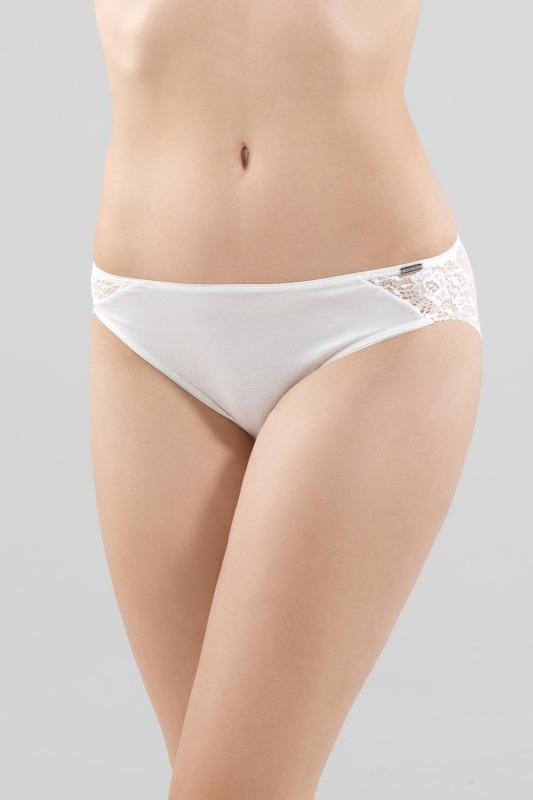 Kadın Modal Elastan Slip 1349 - Beyaz - 1