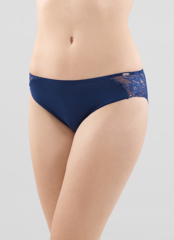 Kadın Modal Elastan Slip 1349 - Lacivert - 1