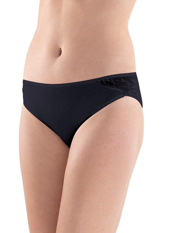 Kadın Modal Elastan Slip 1349 - Siyah - 1
