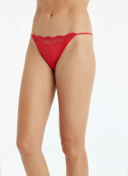 Kadın Slip 50912 - Kırmızı - 5