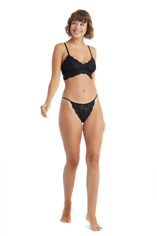 Kadın Slip 60242 - Siyah - 5