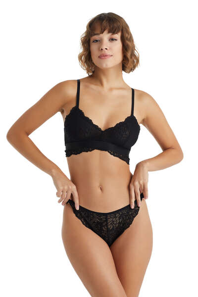 Kadın Slip 60243 - Siyah - 2