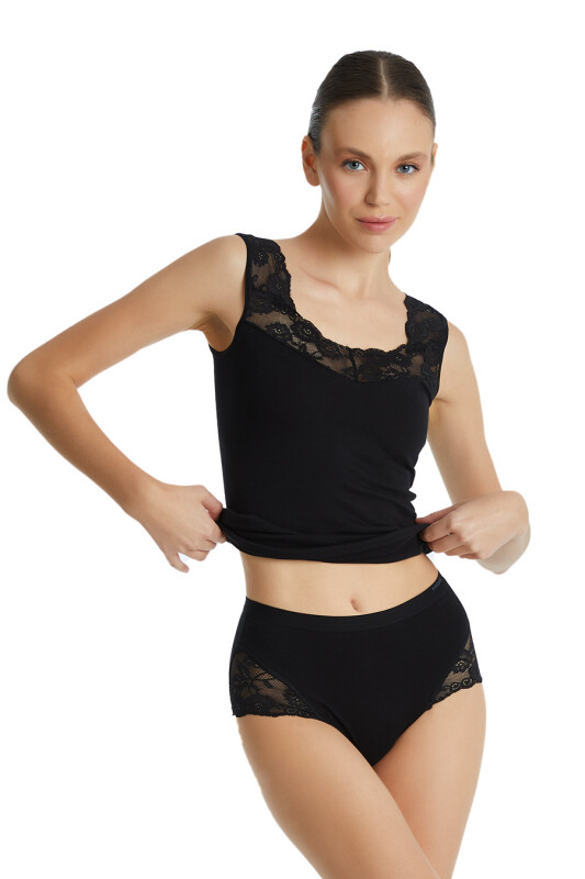 Kadın Slip Külot 1333 - Siyah - 1