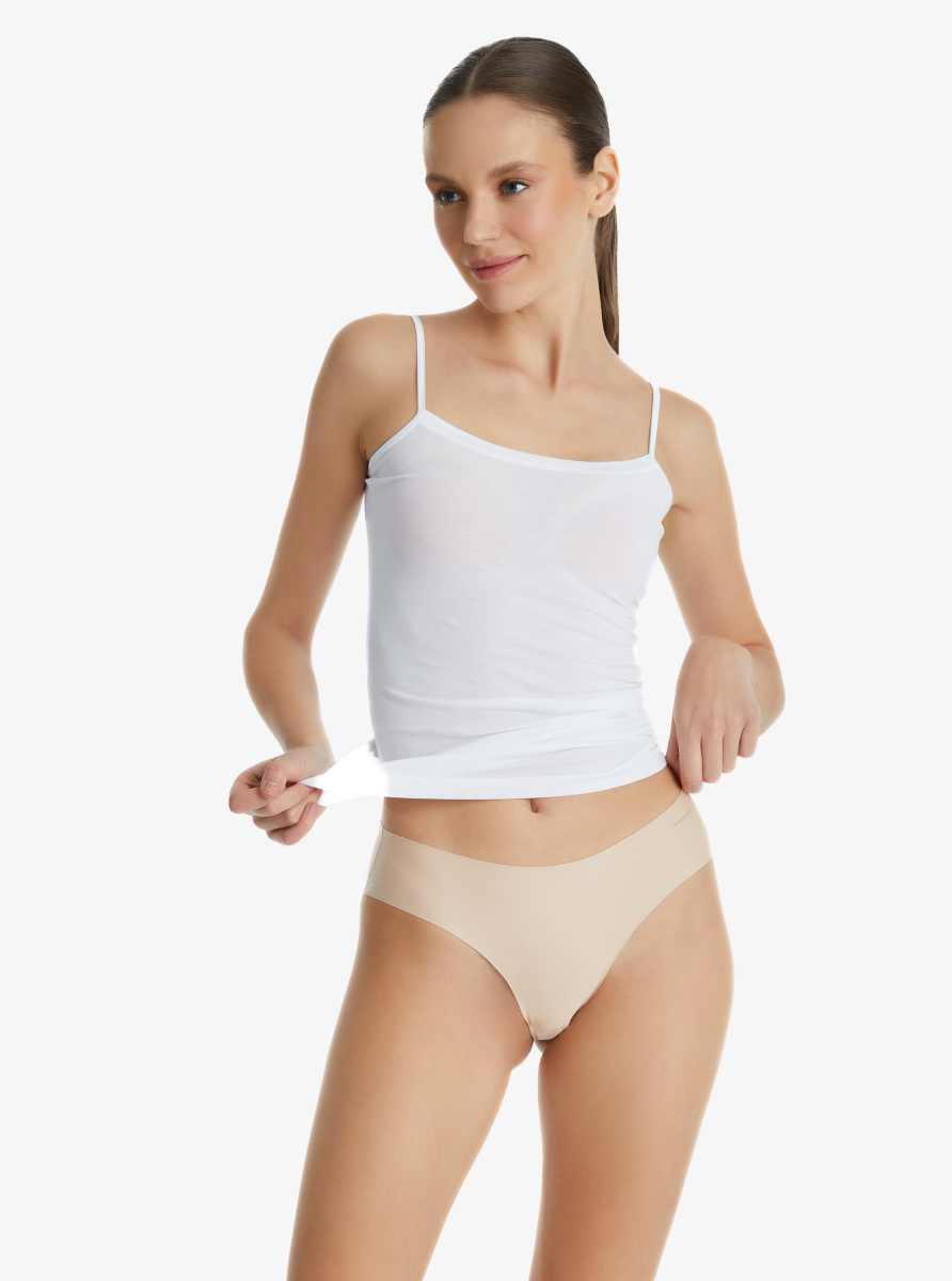 Kadın Modal Elastan Külot 1663 - Ten - 3