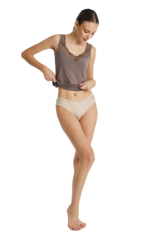 Kadın Slip Külot 1772 - Ten - 5