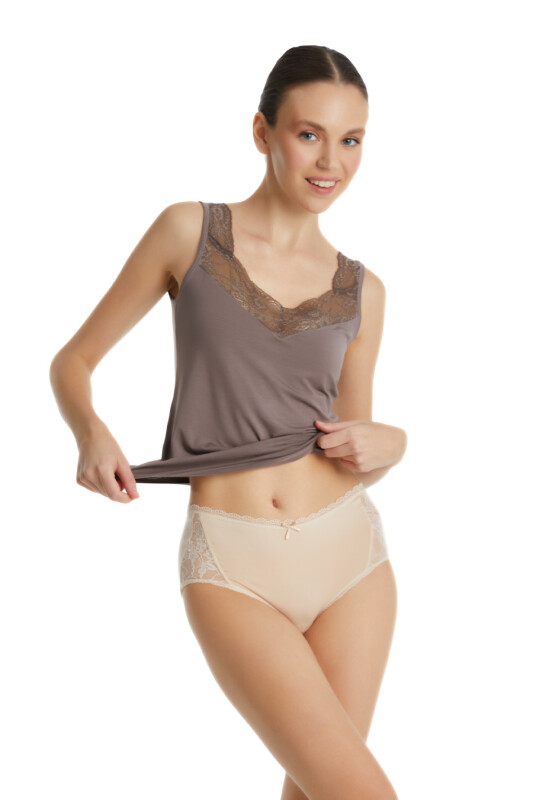 Kadın Slip Külot 1773 - Ten - 1