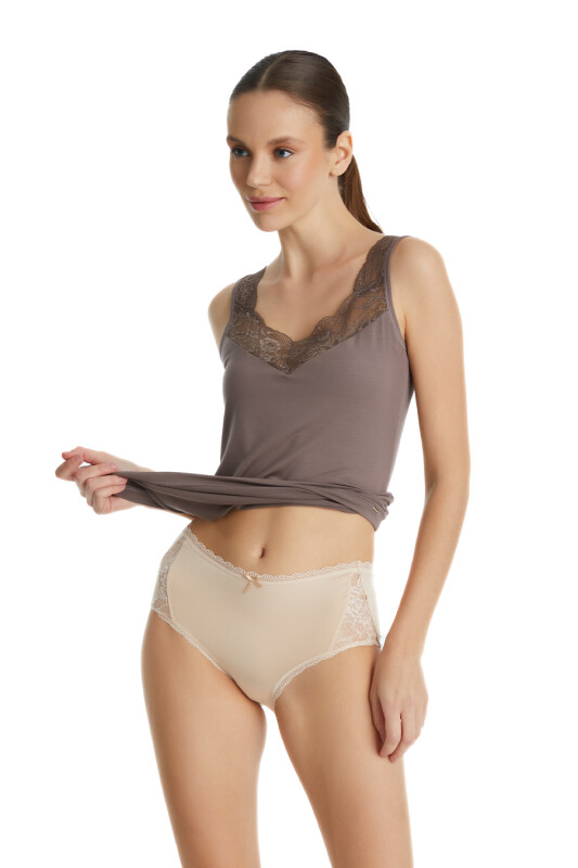 Kadın Slip Külot 1773 - Ten - 2