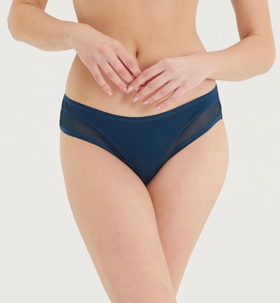 Kadın Slip Külot 50396 - Mavi - 1