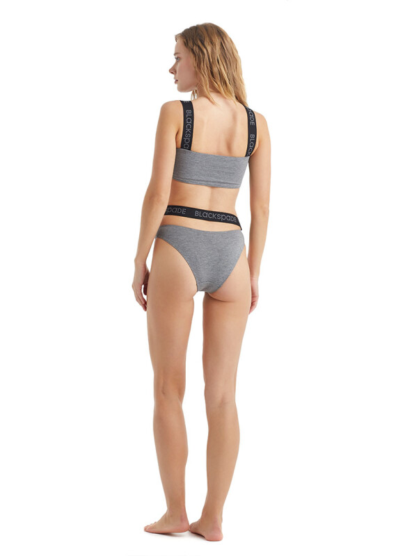Kadın Slip Külot 51250 - Antrasit - 3