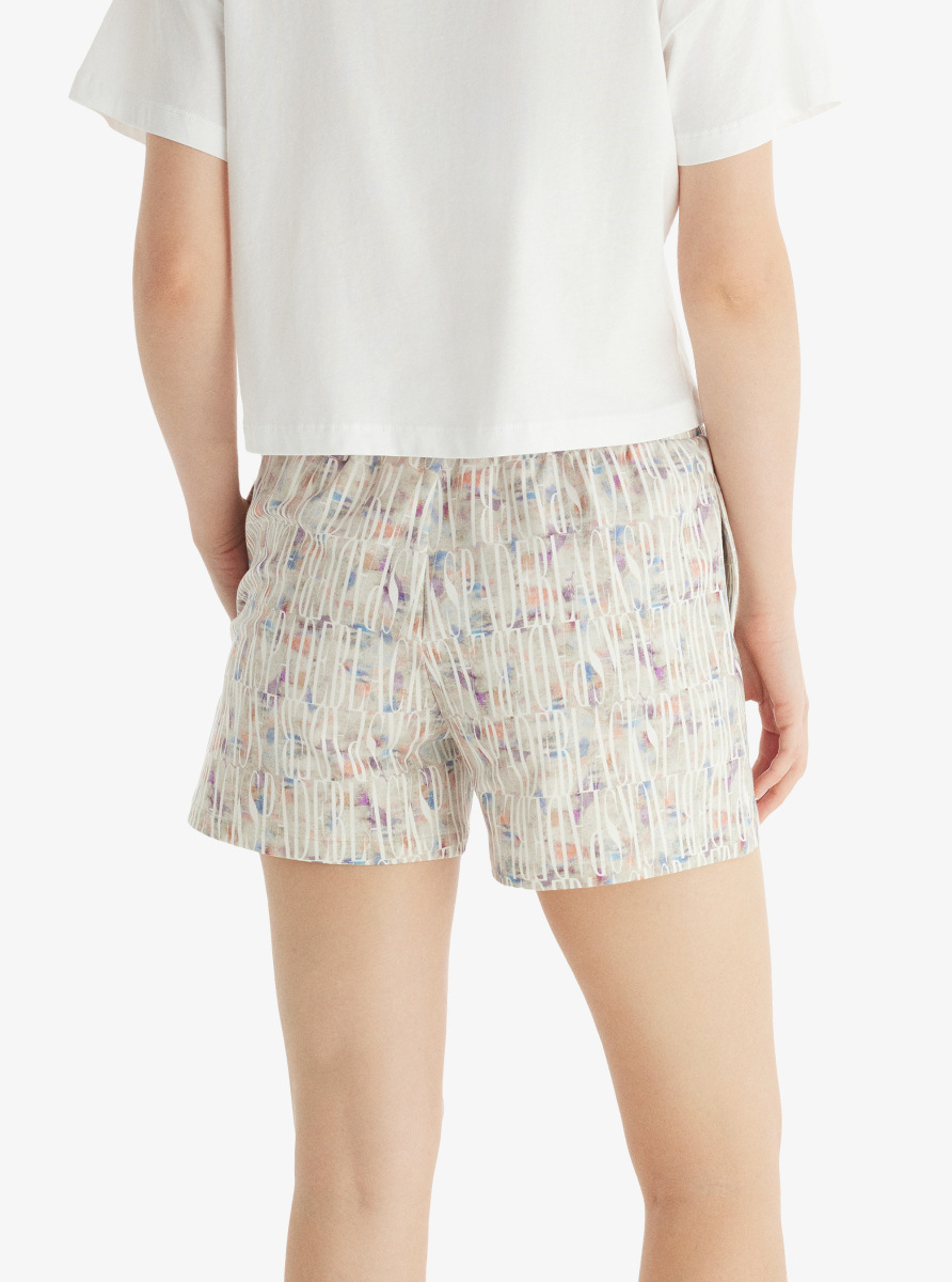 Kadın Şort 60556 - Desenli - Blackspade (1)