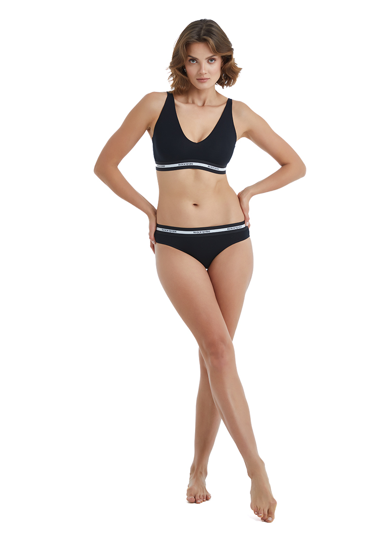 Kadın Spor Sütyen 51324 - Siyah - 3