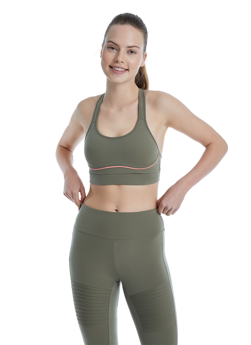 Kadın Spor Sütyen 70500 - Haki - 1