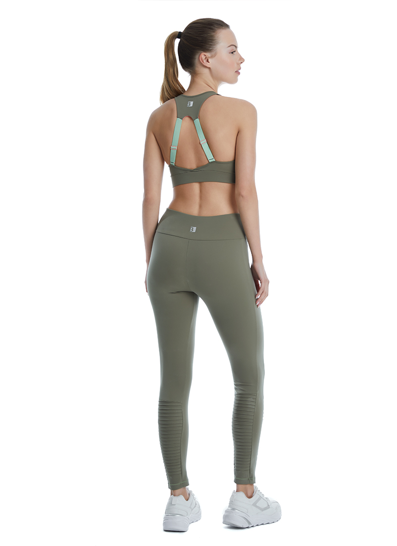 Kadın Spor Sütyen 70500 - Haki - 4