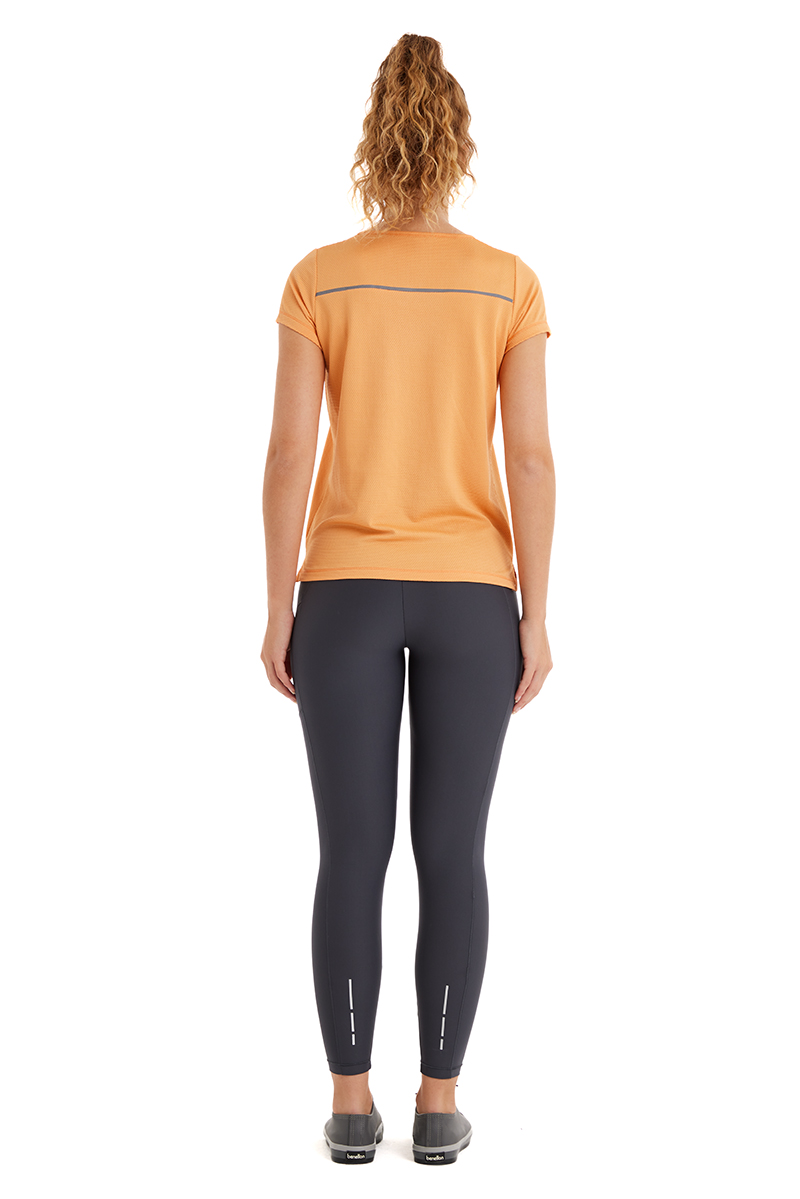 Kadın Spor Tişört 70550 - Turuncu - Blackspade (1)