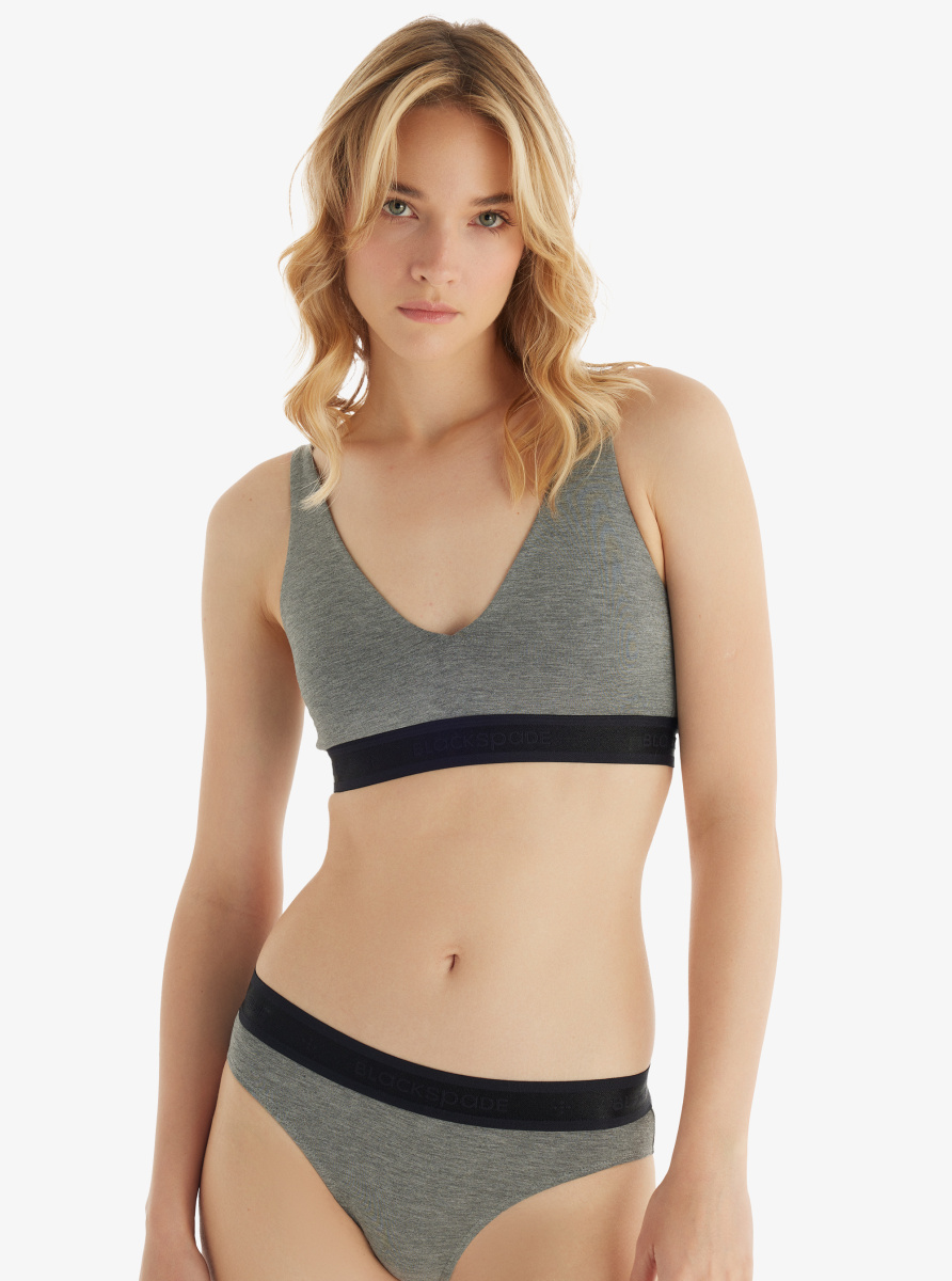 Kadın Sütyen 51820 - Antrasit Melanj - Blackspade