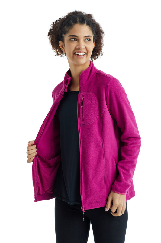 Kadın Sweatshirt 50940 - Pembe - 1