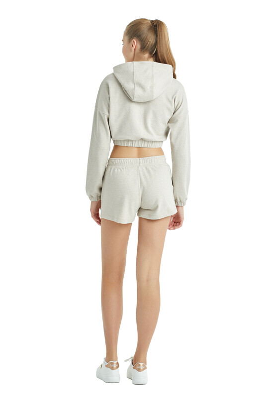 Kadın Sweatshirt 60148 - Bej - 3