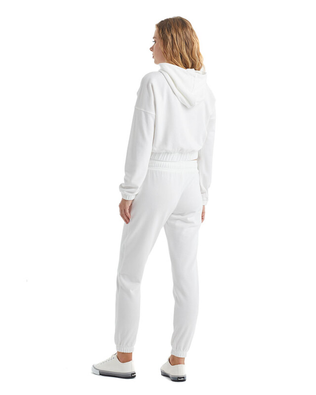Kadın Sweatshirt 60308 - Beyaz - 5