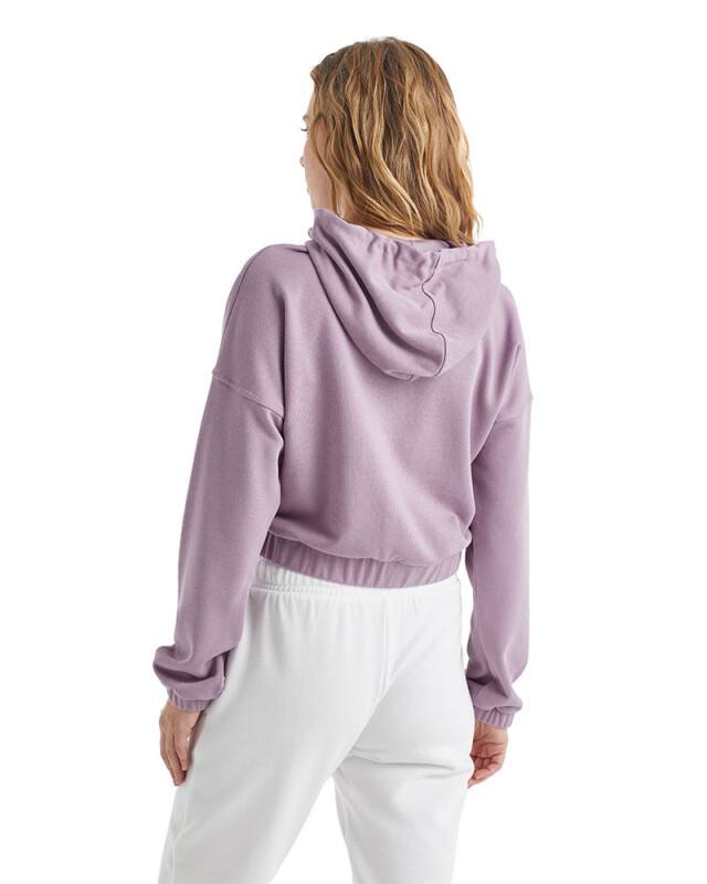 Kadın Sweatshirt 60308 - Lila - 2