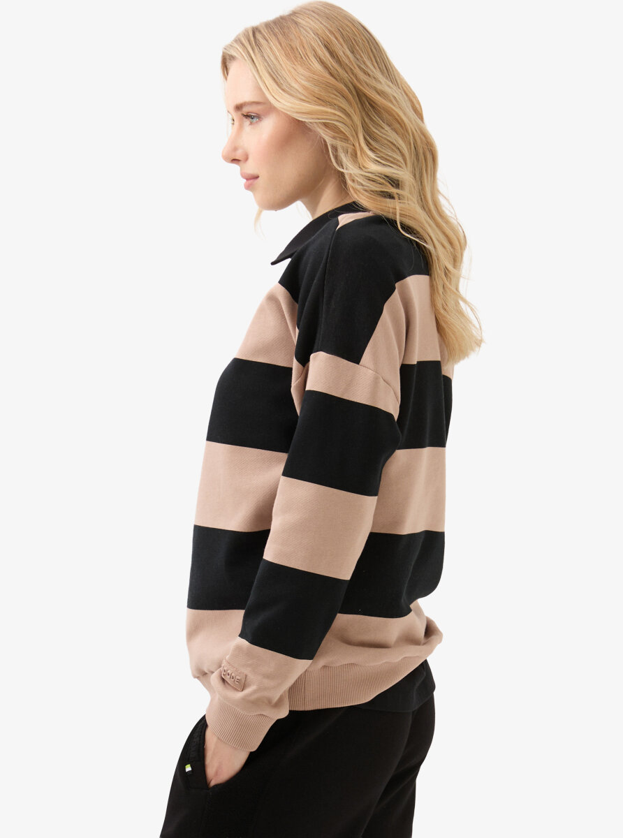 Kadın Sweatshirt 60592 - Siyah - 3