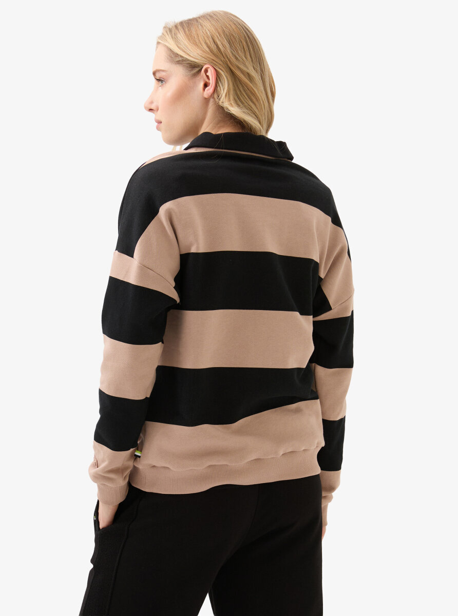 Kadın Sweatshirt 60592 - Siyah - Blackspade (1)