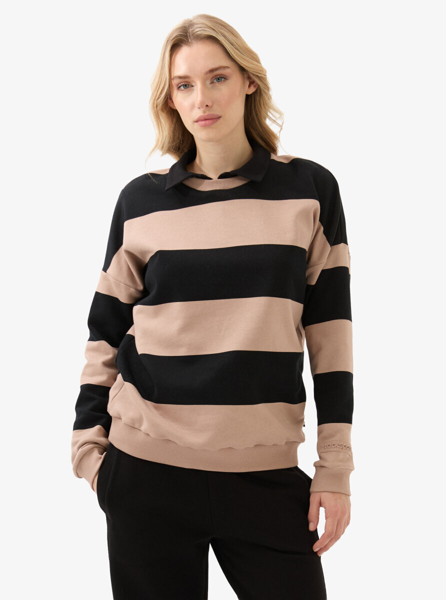 Kadın Sweatshirt 60592 - Siyah - Blackspade