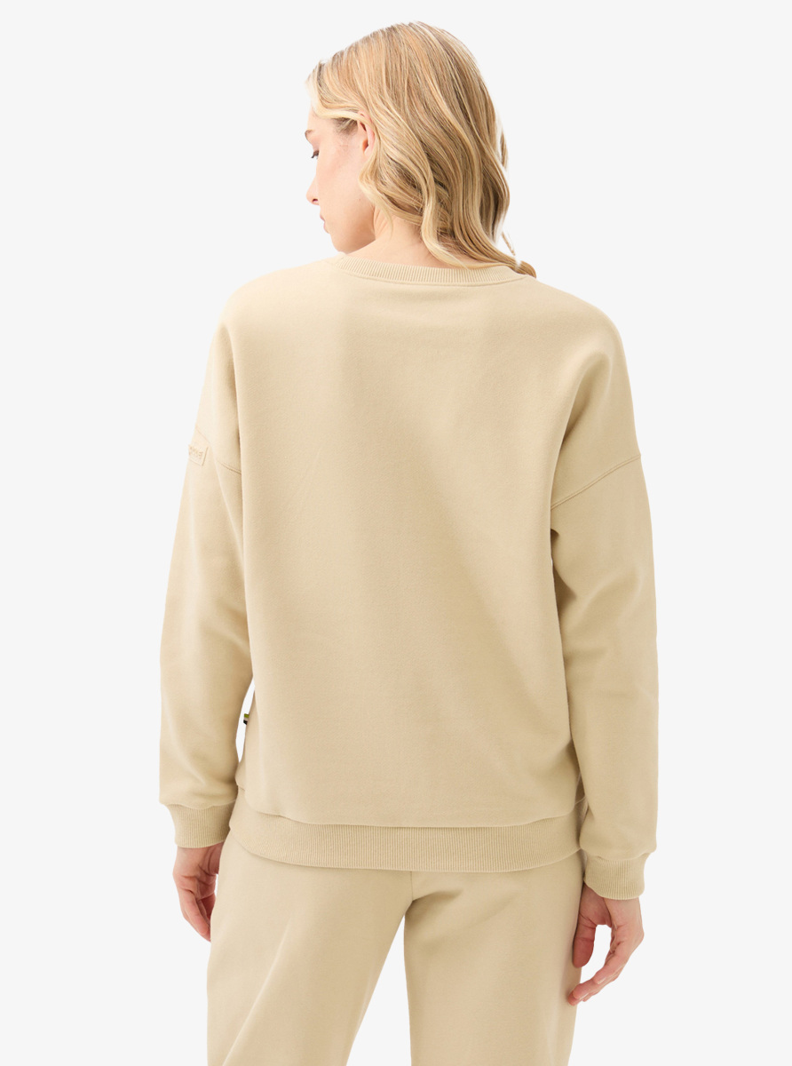 Kadın Sweatshirt 60604 - Krem - Blackspade (1)