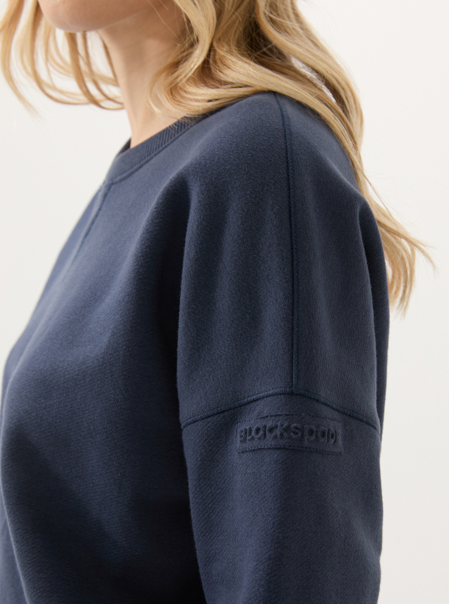 Kadın Sweatshirt 60604 - Lacivert - 3