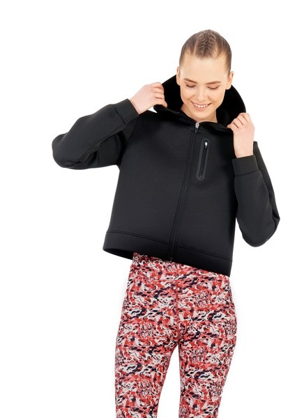 Kadın Sweatshirt 70209 - Siyah - 2