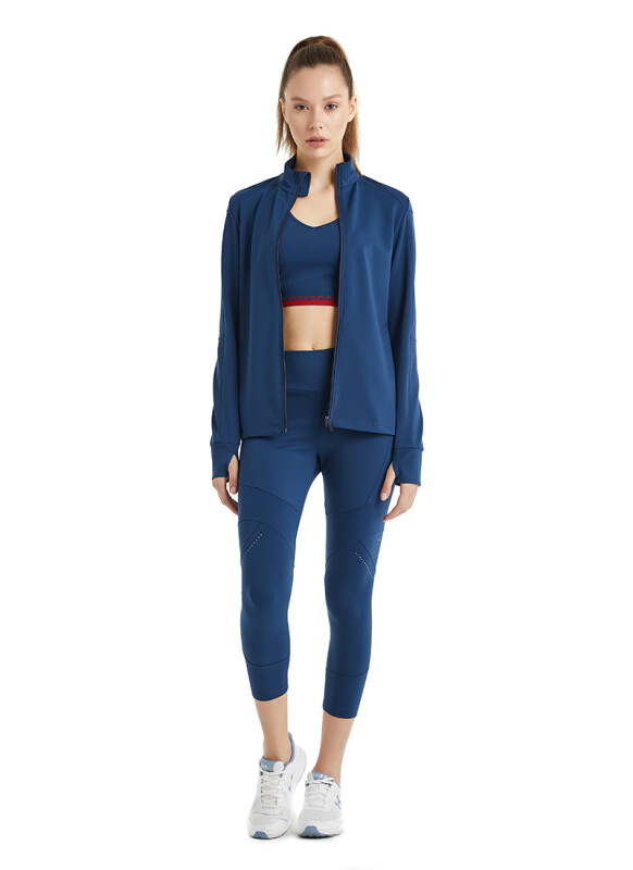 Kadın Sweatshirt 70434 - Mavi - 4