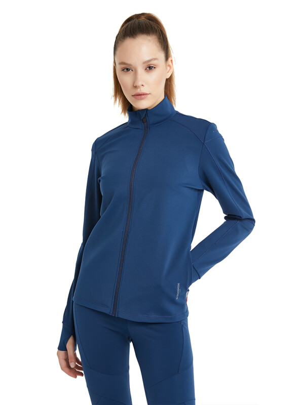 Kadın Sweatshirt 70434 - Mavi - 5
