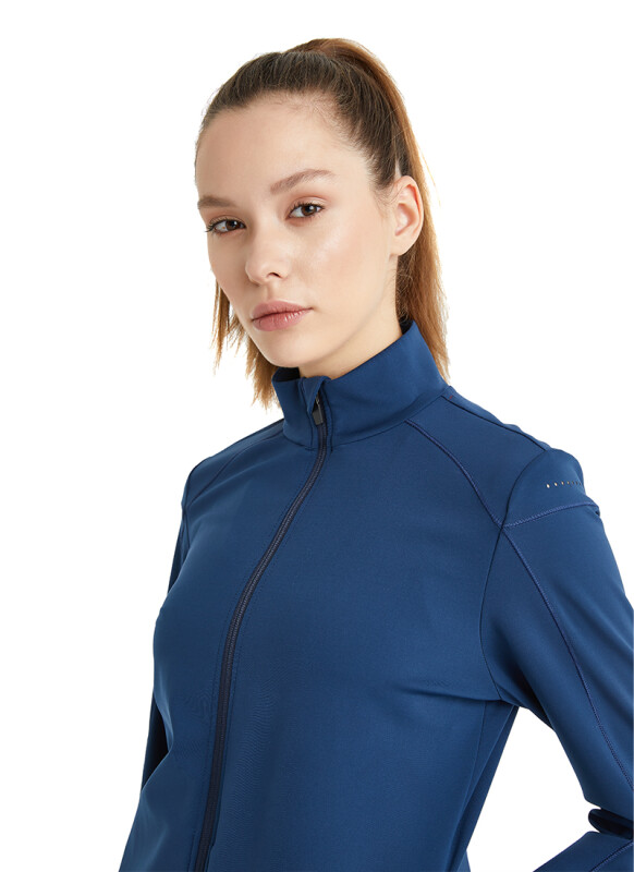 Kadın Sweatshirt 70434 - Mavi - 3