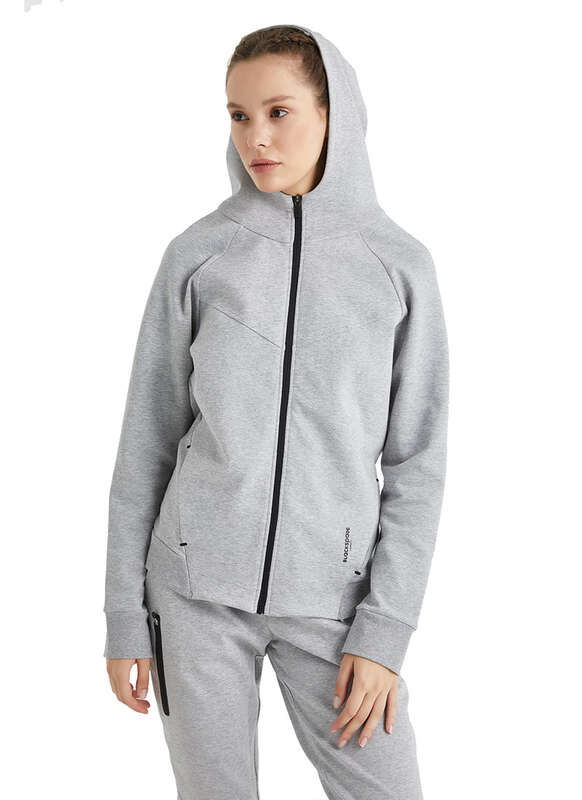 Kadın Sweatshirt 80019 - Gri - 3