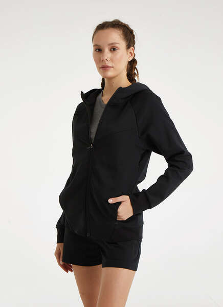 Kadın Sweatshirt 80019 - Siyah - 6