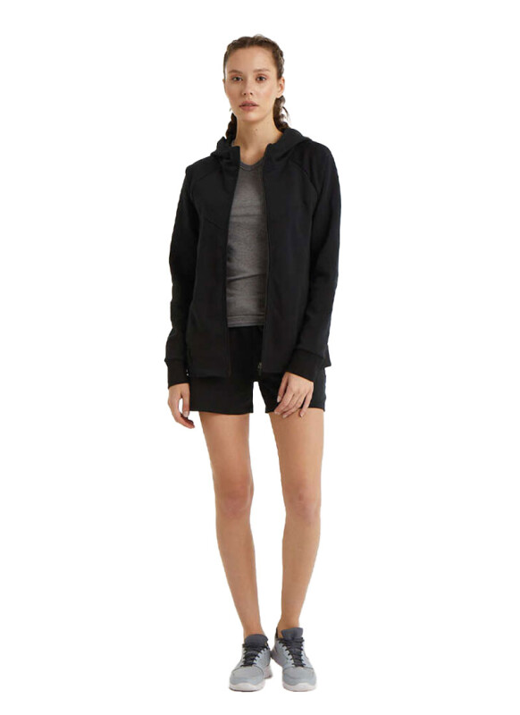 Kadın Sweatshirt 80019 - Siyah - 7