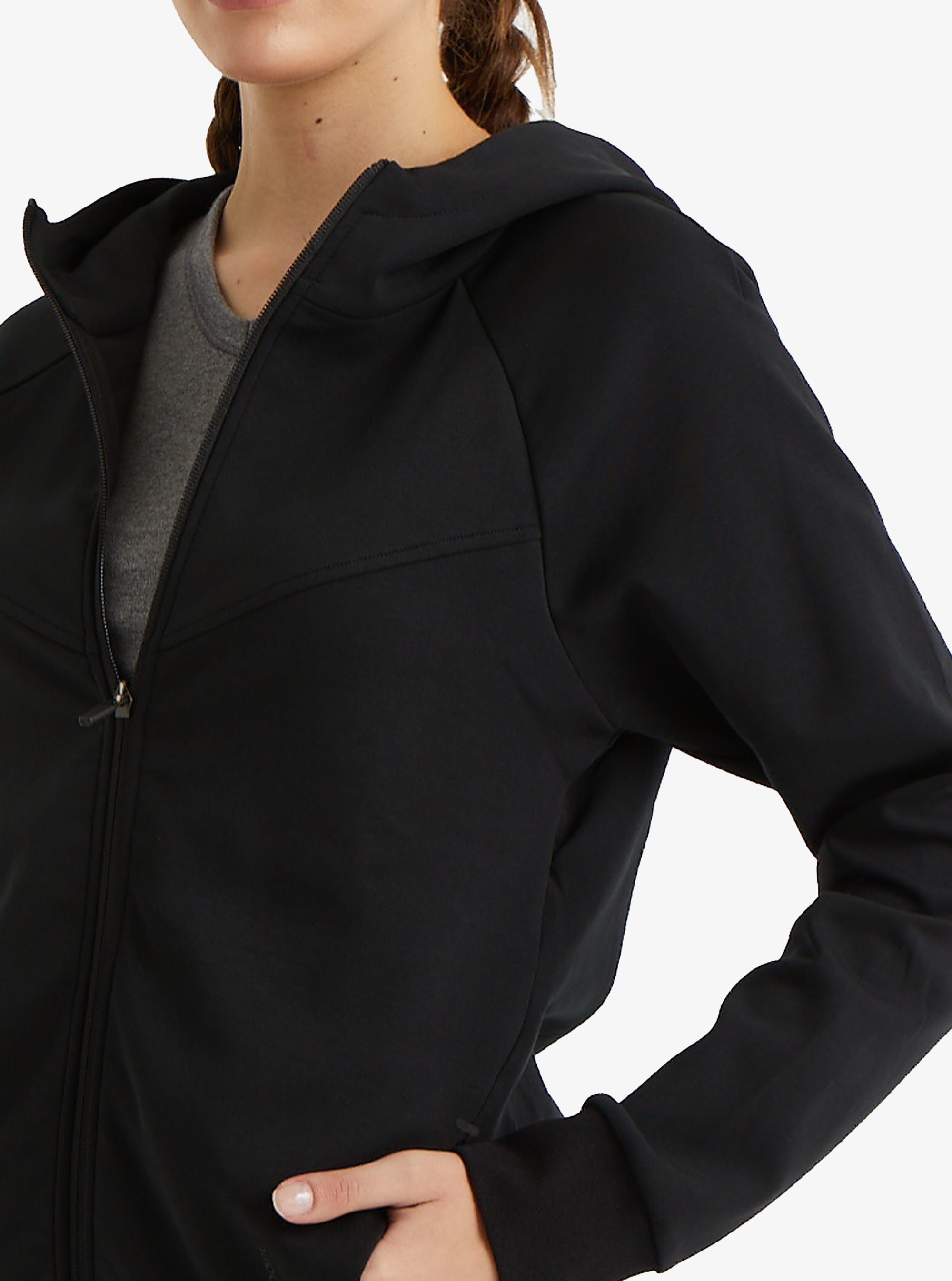 Kadın Sweatshirt 80019 - Siyah - 3